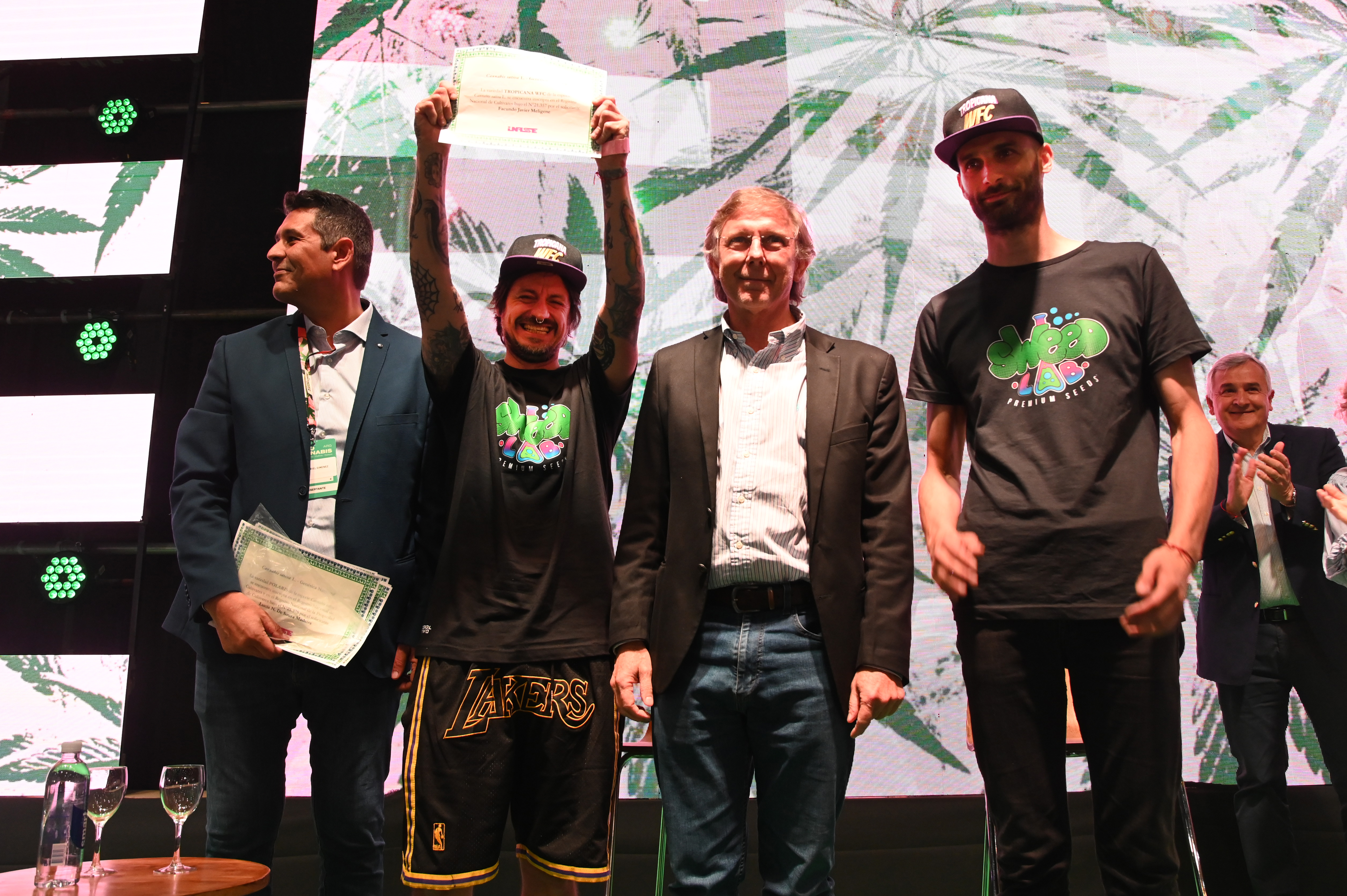 Bahillo participó de la Expo Cannabis