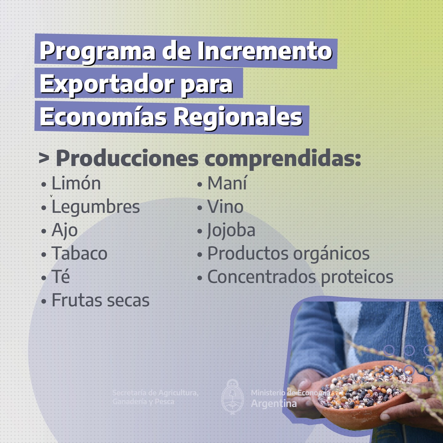 Programa de Incremento Exportador para las Economías Regionales