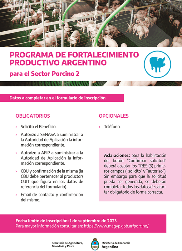 Sector porcino
