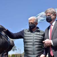 Foto: Julián Domínguez y el Gobernador de La Pampa, Sergio Ziliotto