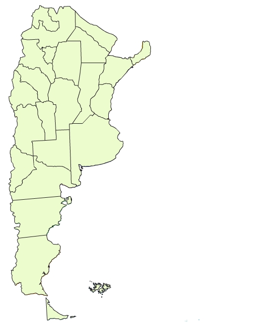 mapa argentina